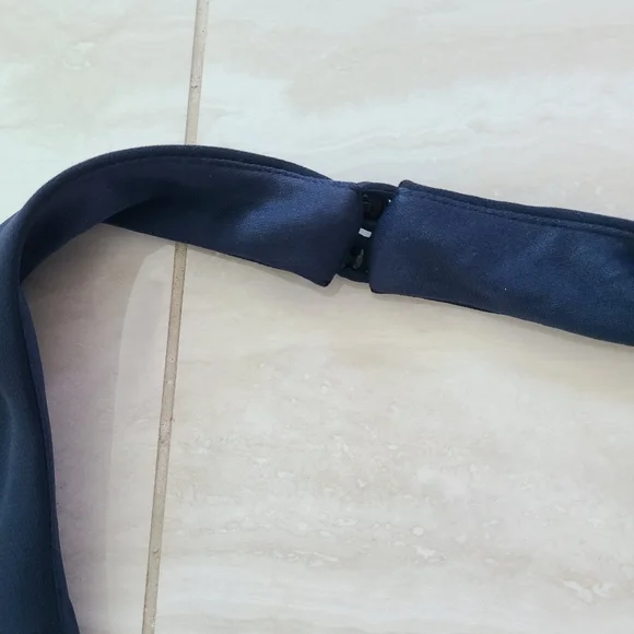 After Six Dress - Halter Dress - Midnight -size 6 - Picture 5 of 12